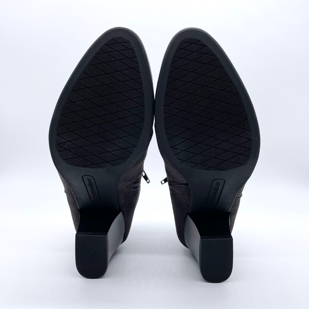 Naturalizer Graham Suede Dark Grey Ankle Booties 9.5 - Picture 9 of 10